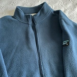 Orvis full zip fleece jacket